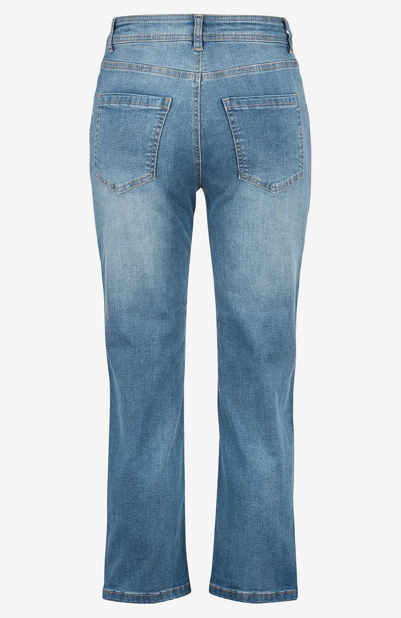 Best Ankeljeans med pärlor och strass Jeans|Jeansplagg