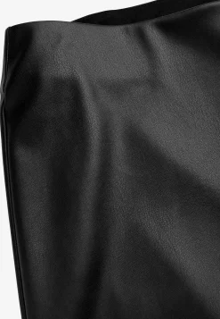 Online Ankellång byxa i skinnimitation Leggings|Byxor