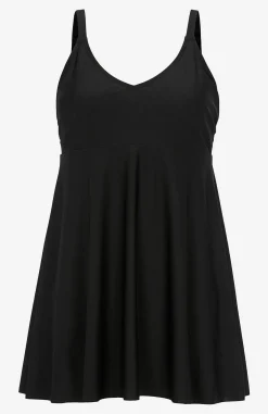 New Baddräktsklänning med vadderade kupor Badkläder|Plus Size