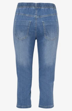 Hot Bekväm capribyxa Byxor|Jeans
