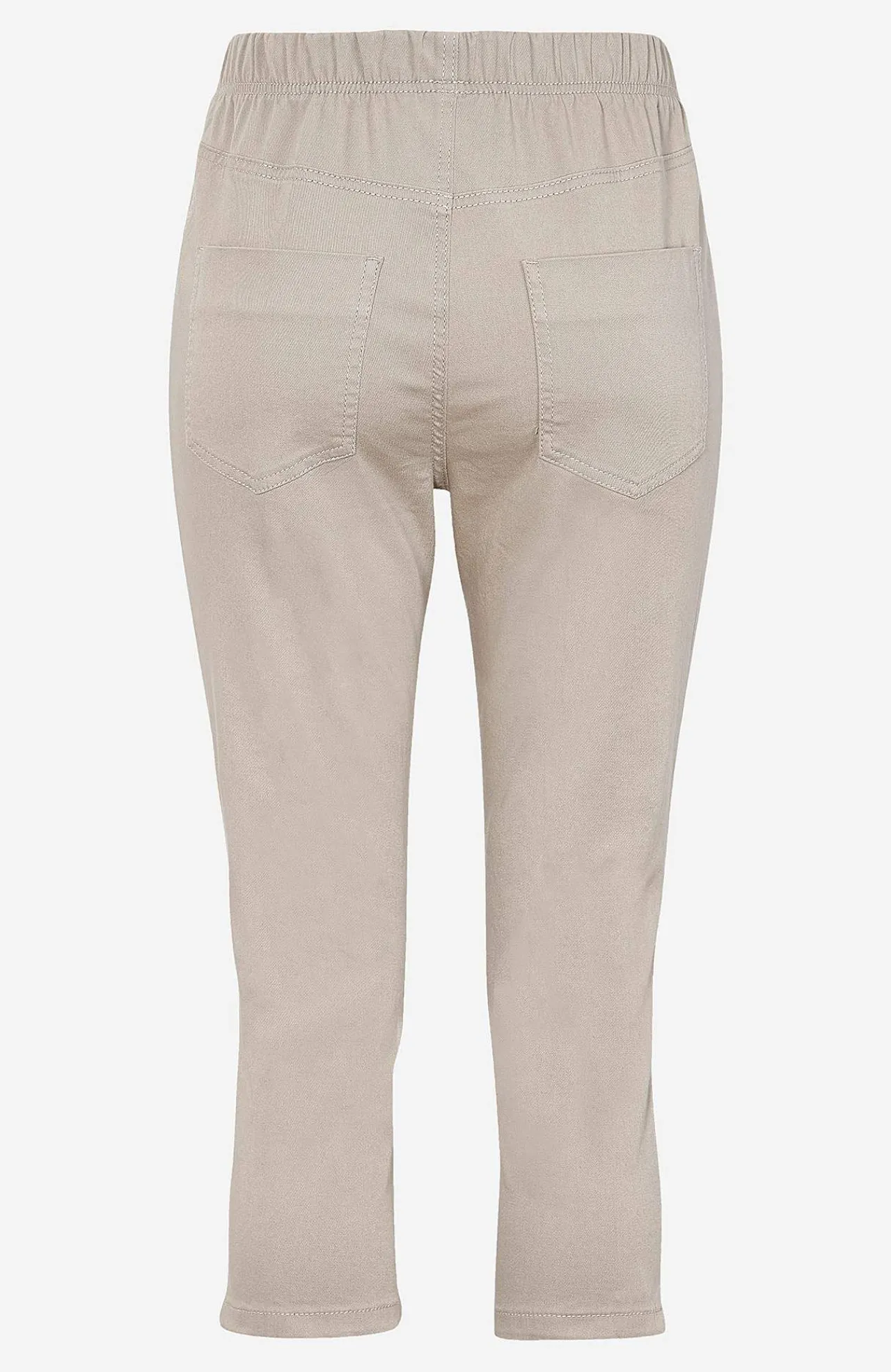 New Bekväm capribyxa i bomullstwill Leggings|Byxor