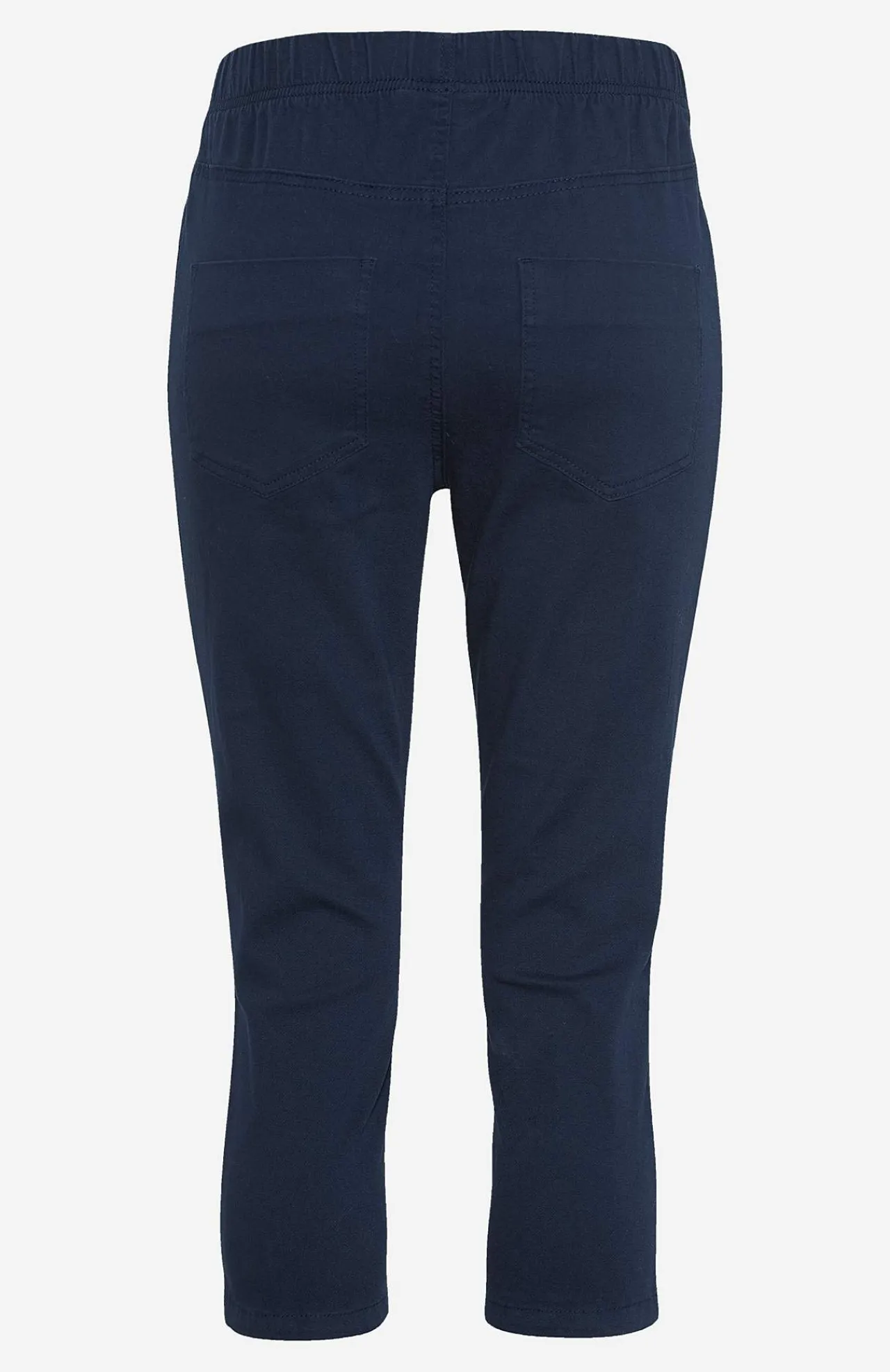 Hot Bekväm capribyxa i bomullstwill Leggings|Byxor