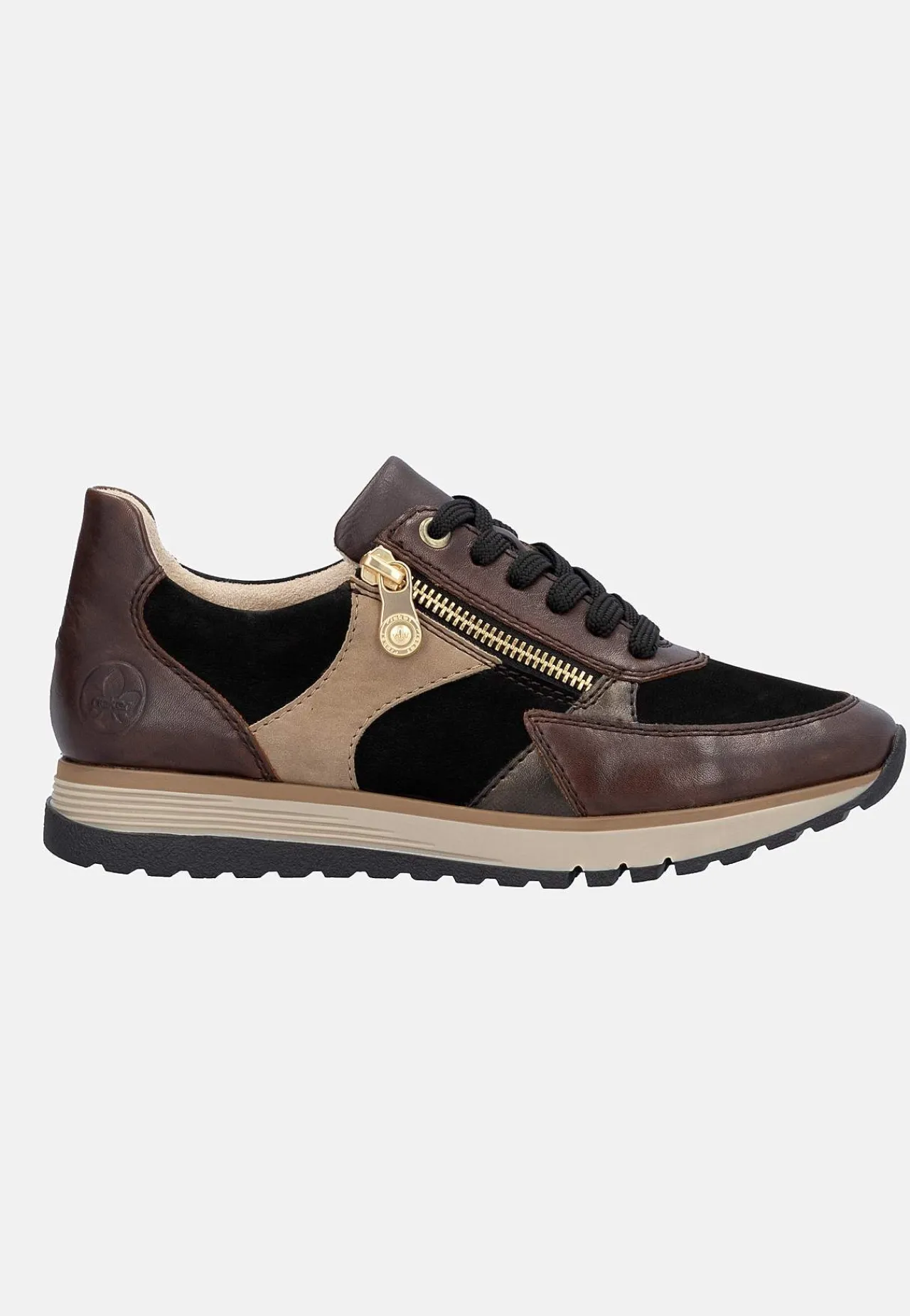 Discount Bekväm sneaker i skinn Sneakers|Skinnskor