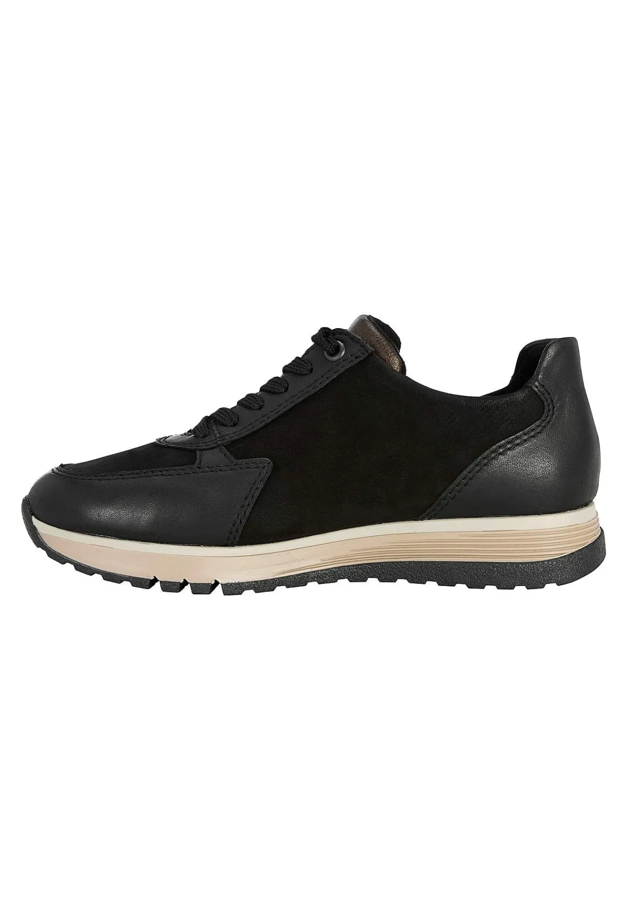 Discount Bekväm sneaker i skinn Sneakers|Skinnskor