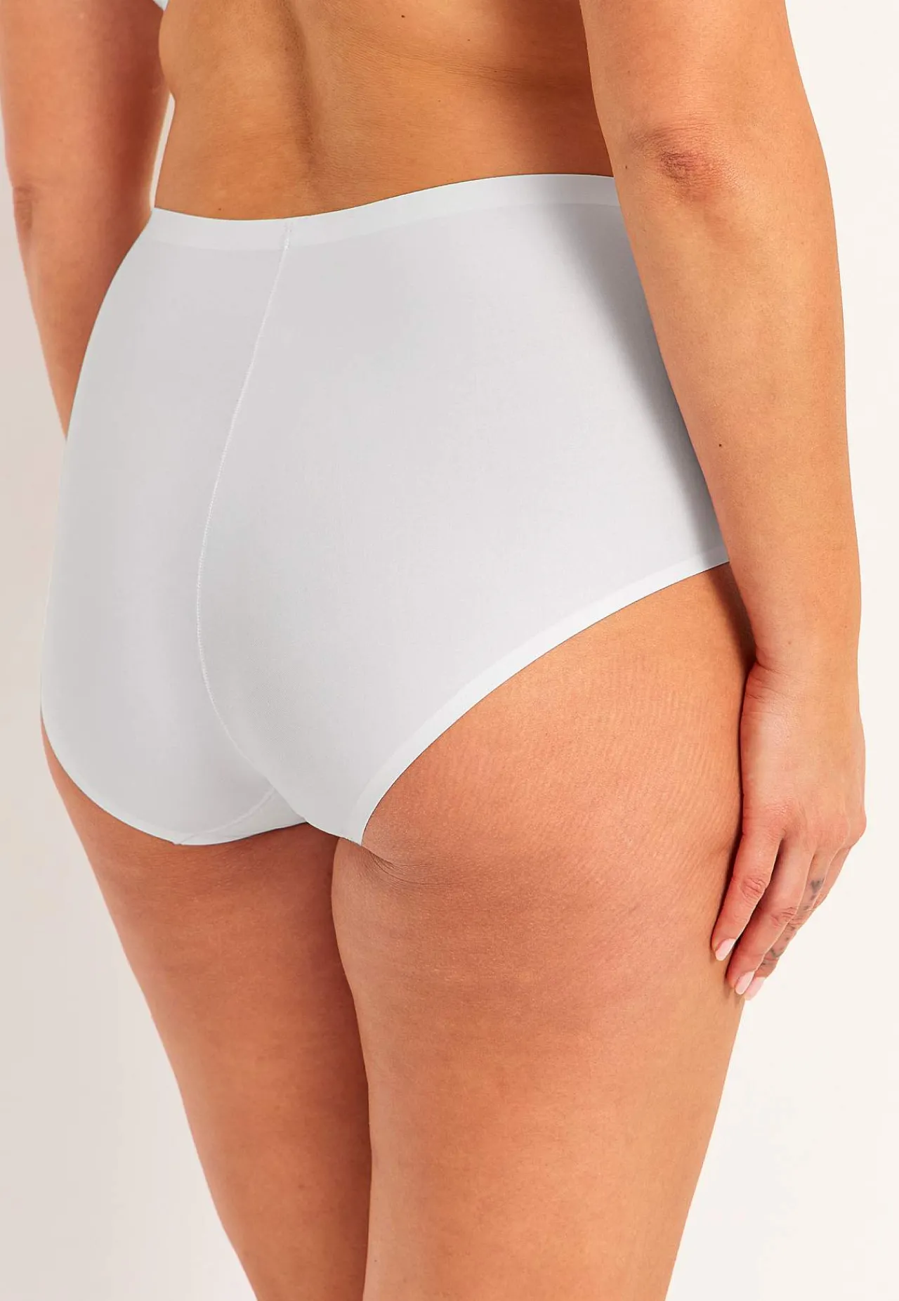 Clearance Bekväm trosa med hög midja 3-pack Basplagg|Plus Size