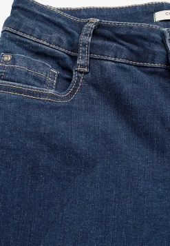 New Bekväma stretchjeans med rakt ben Jeans|Jeansplagg