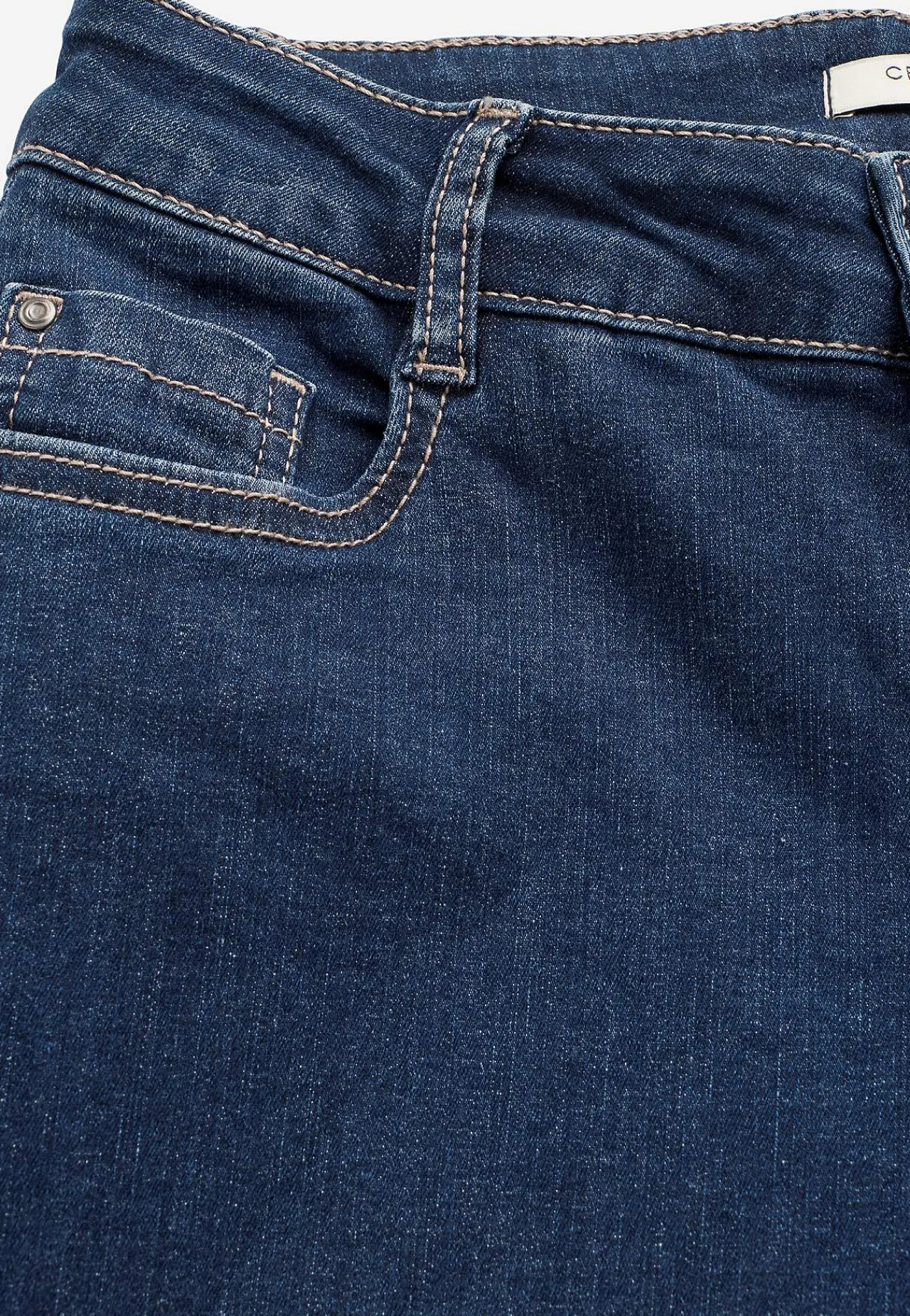 New Bekväma stretchjeans med rakt ben Jeans|Jeansplagg
