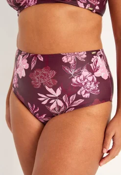 Hot Bikinitrosa med hög midja Badkläder|Plus Size