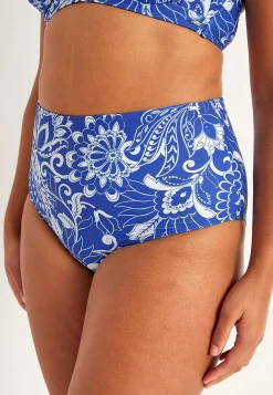Hot Bikinitrosa med hög midja Badkläder|Plus Size