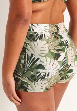 Outlet Bikinitrosa med kort ben Brisbane Badkläder|Plus Size