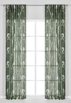 Outlet Blommönstrade multibandslängder 2-pack Gardiner|Flerpack