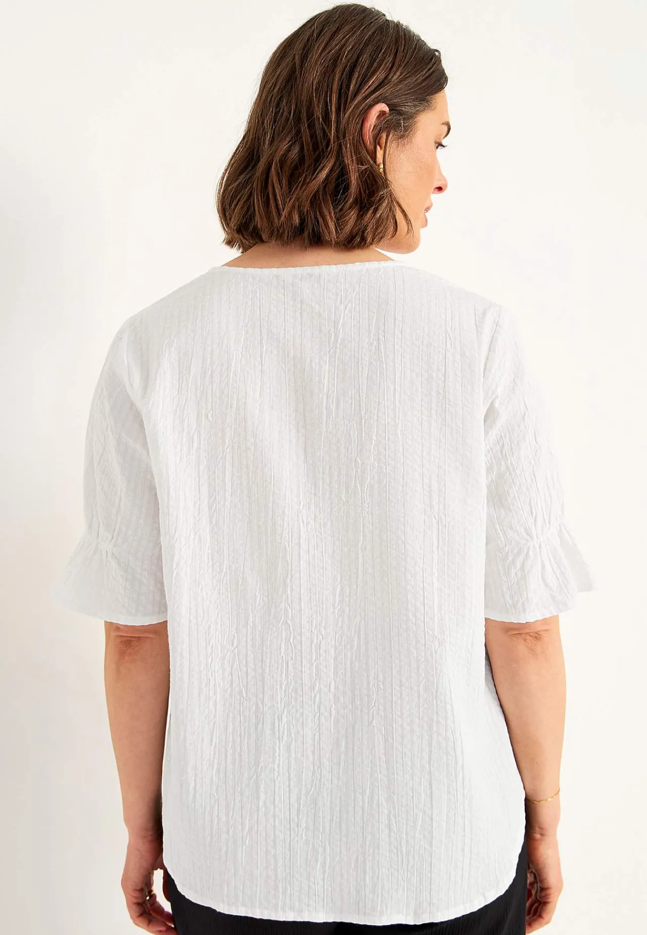 Online Blus i bäckebölja Toppar & T-Shirts|Skjortor & Blusar