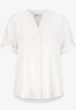 Outlet Blus i linnemix Toppar & T-Shirts|Skjortor & Blusar