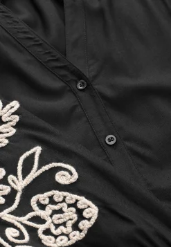 Discount Blus med brodyr Skjortor & Blusar|Plus Size