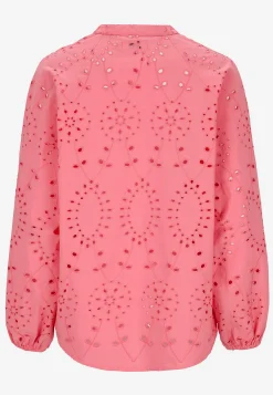 Hot Blus med brodyr Toppar & T-Shirts|Skjortor & Blusar