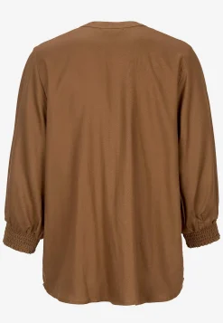 Discount Blus med sydda veck Toppar & T-Shirts|Skjortor & Blusar