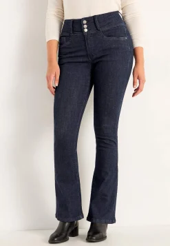 Bootcut jeans med hög midja Jennifer Byxor|Jeans