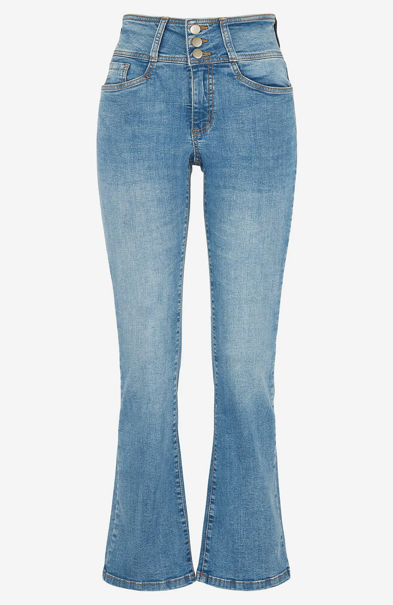 Hot Bootcut jeans med hög midja Jennifer Byxor|Jeans