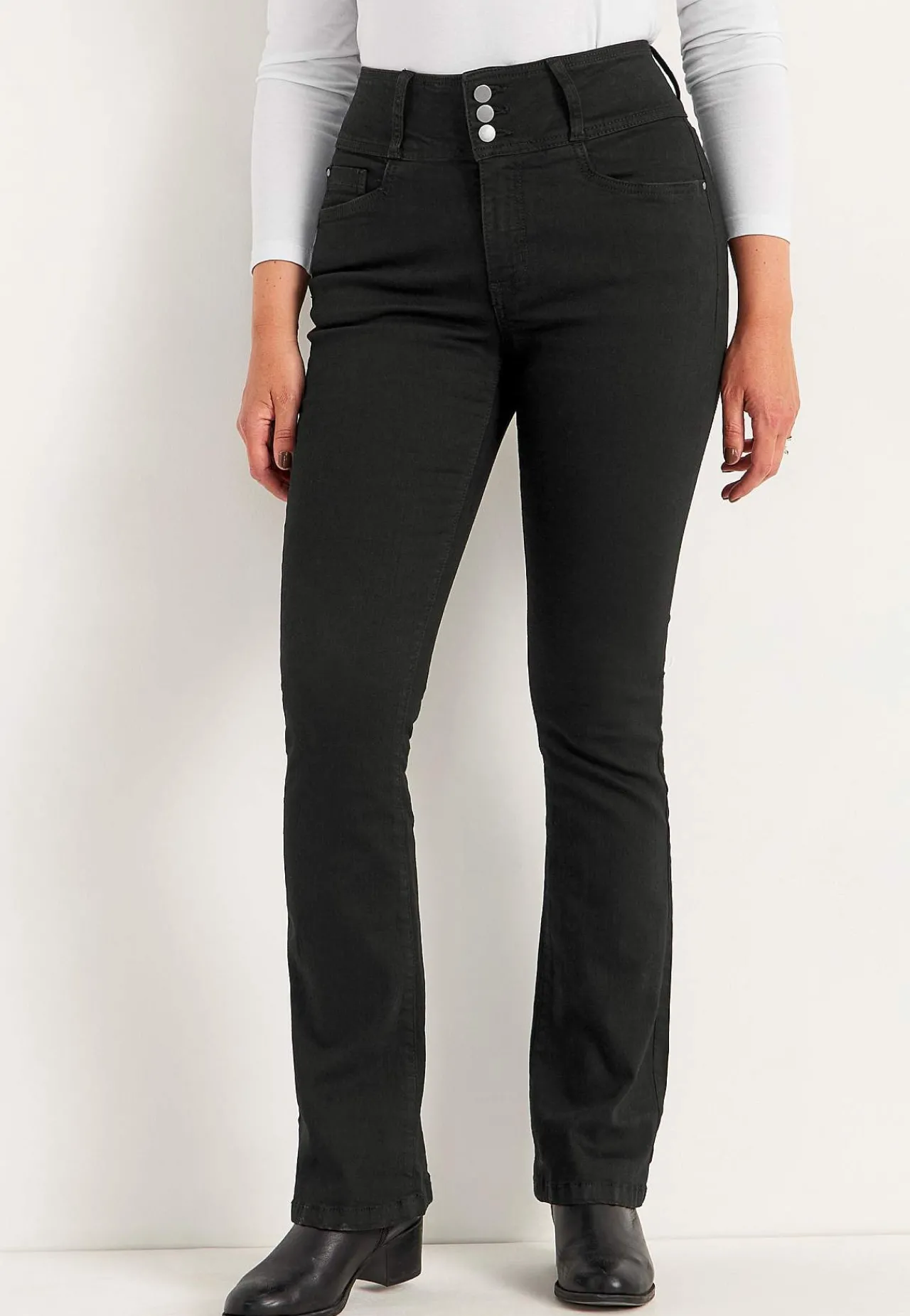 Sale Bootcut jeans med hög midja Jennifer Byxor|Jeans