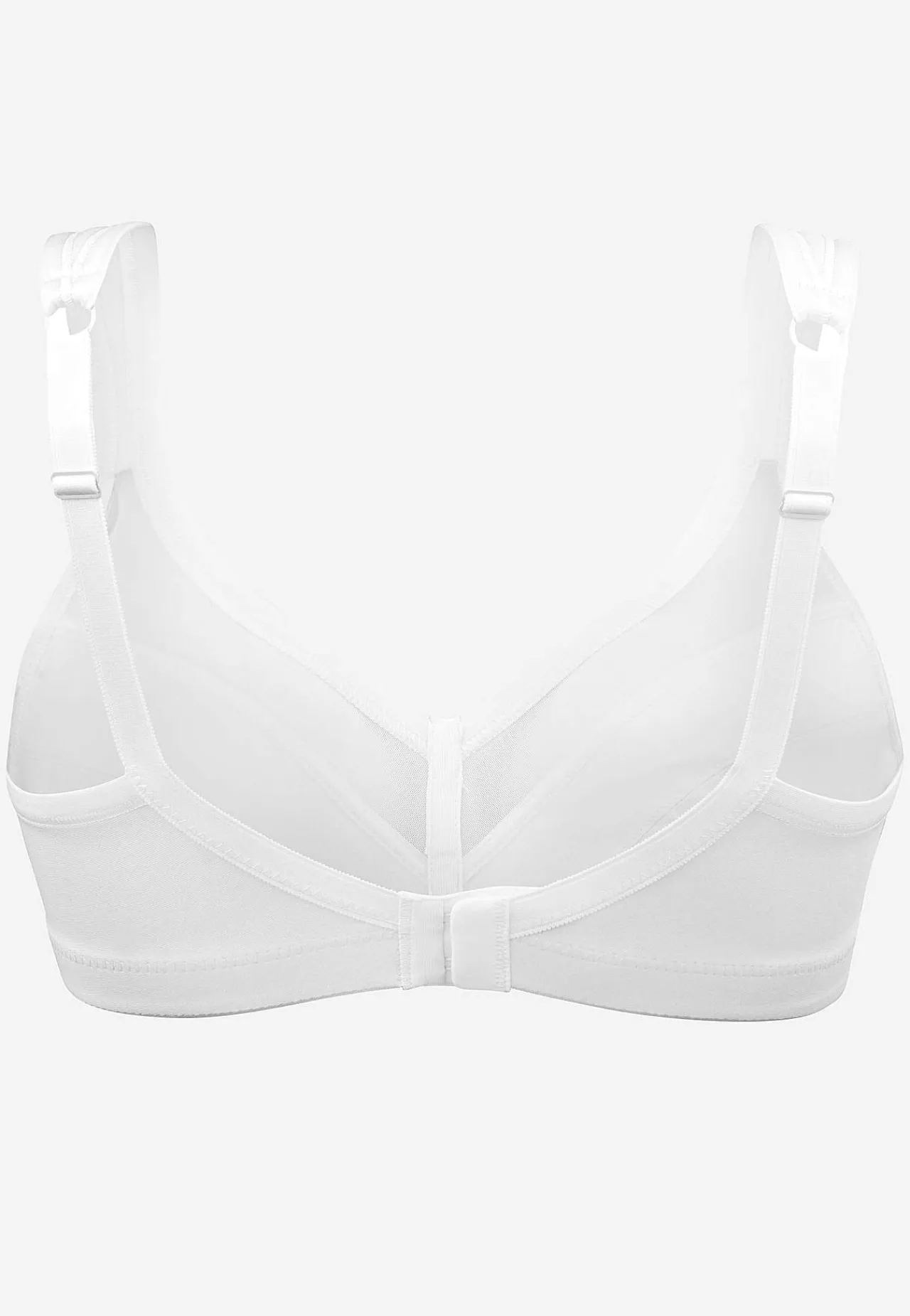 Outlet Bygellös bh i ekologisk bomull Faitrade net cotton Bh