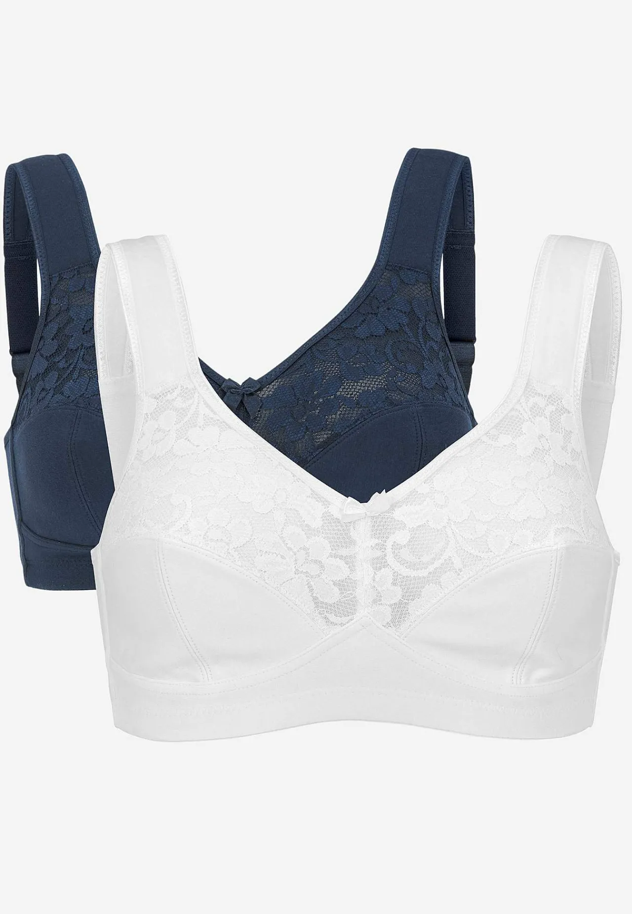 Best Bygellös mjuk-bh Anna 2-pack Basplagg|Plus Size