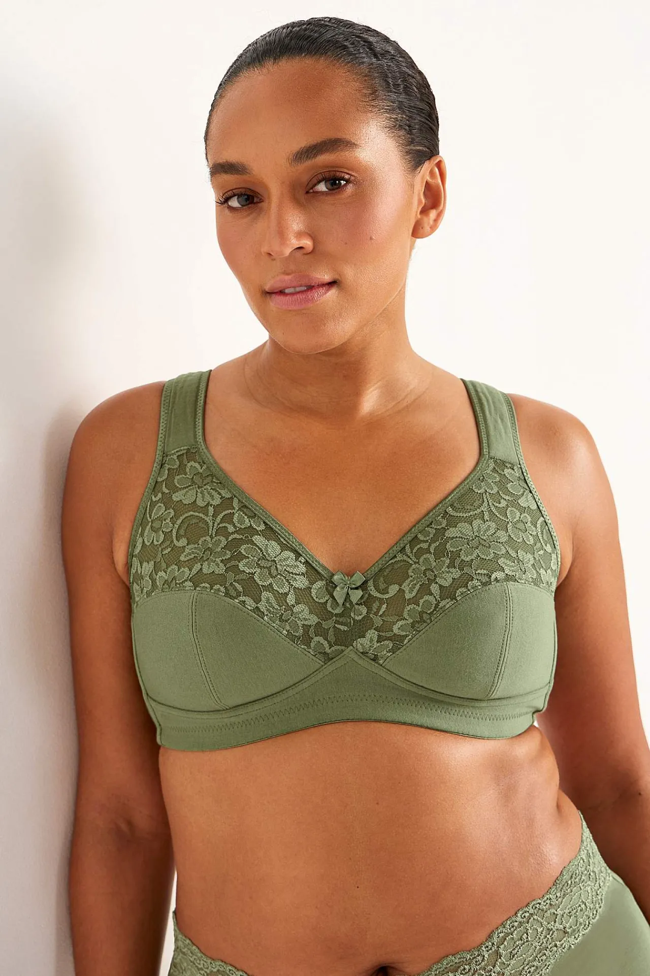 New Bygellös mjuk-bh Anna 2-pack Basplagg|Plus Size