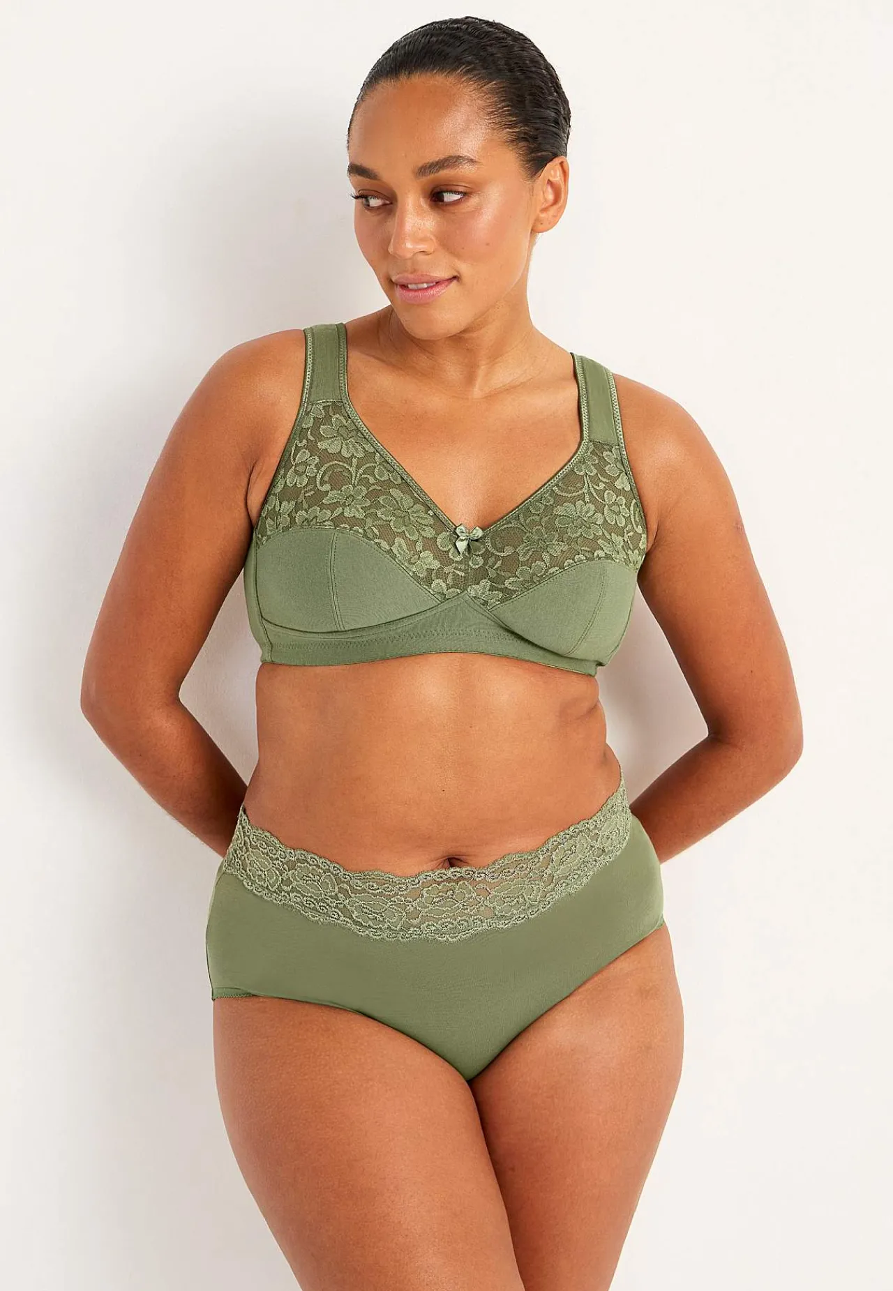 New Bygellös mjuk-bh Anna 2-pack Basplagg|Plus Size