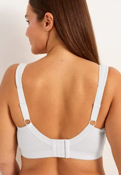 Bygellös mjuk-bh i bomull Basplagg|Plus Size