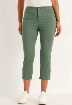 Sale Caprijeans med femficksdesign Byxor|Jeans