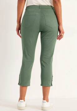 Sale Caprijeans med femficksdesign Byxor|Jeans