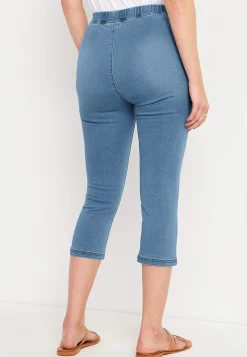 Online Caprileggings i denim Leggings|Byxor