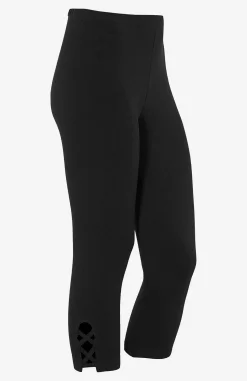 Sale Caprileggings med fina detaljer 2-pack Leggings|Byxor