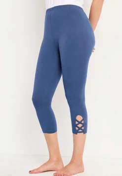 Caprileggings med fina detaljer 2-pack Leggings|Byxor