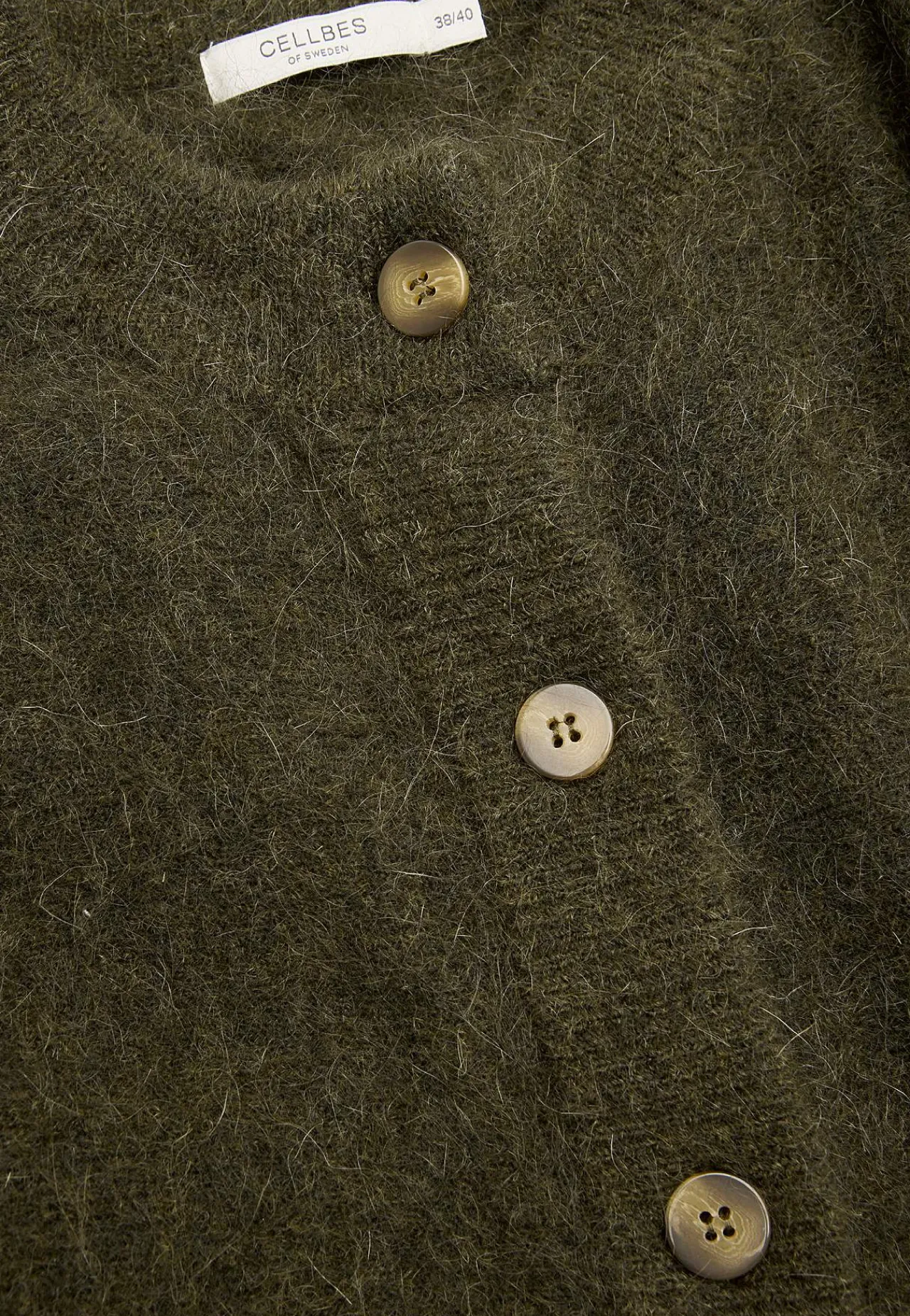 Outlet Cardigan Premium i mohair- och ullblandning Tröjor & Cardigans|Stickat