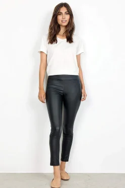 Sale Coatad dra på-byxa Leggings|Byxor