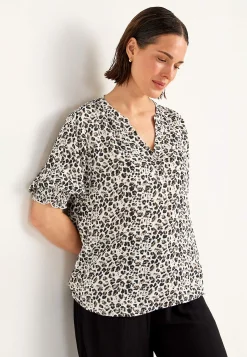 Outlet Crepe blus Skjortor & Blusar|Plus Size