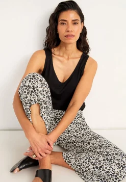 New Crepe culottebyxa Byxor|Plus Size