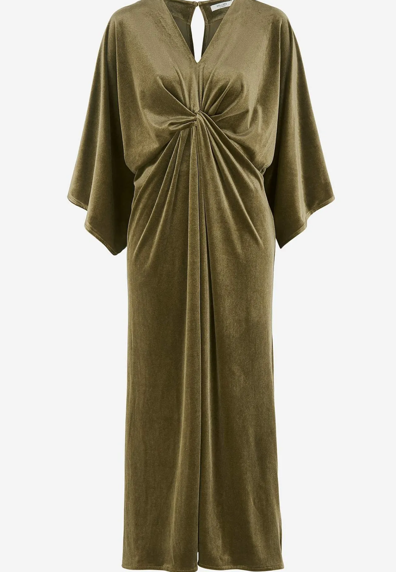 Sale Elegant kaftanklänning i velour Klänningar & Kjolar|Festkläder