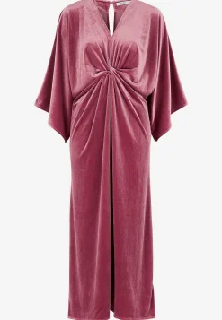 Clearance Elegant kaftanklänning i velour Klänningar & Kjolar|Festkläder