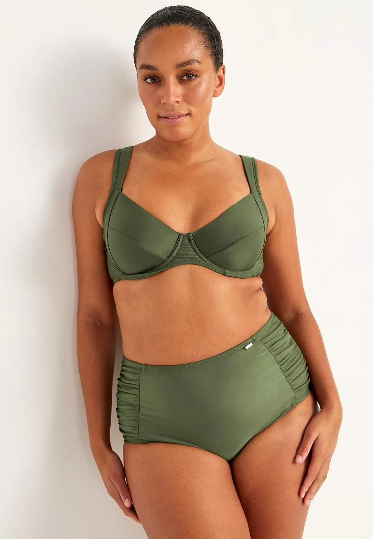 Clearance Enfärgad bikini-bh Umeå Badkläder|Plus Size