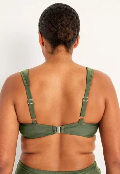 Clearance Enfärgad bikini-bh Umeå Badkläder|Plus Size
