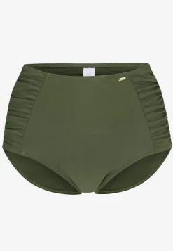 Best Enfärgad bikinitrosa med hög midja Honolulu Badkläder|Plus Size