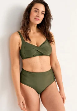Sale Enfärgad, bygellös bikini-bh Nerja Badkläder|Plus Size