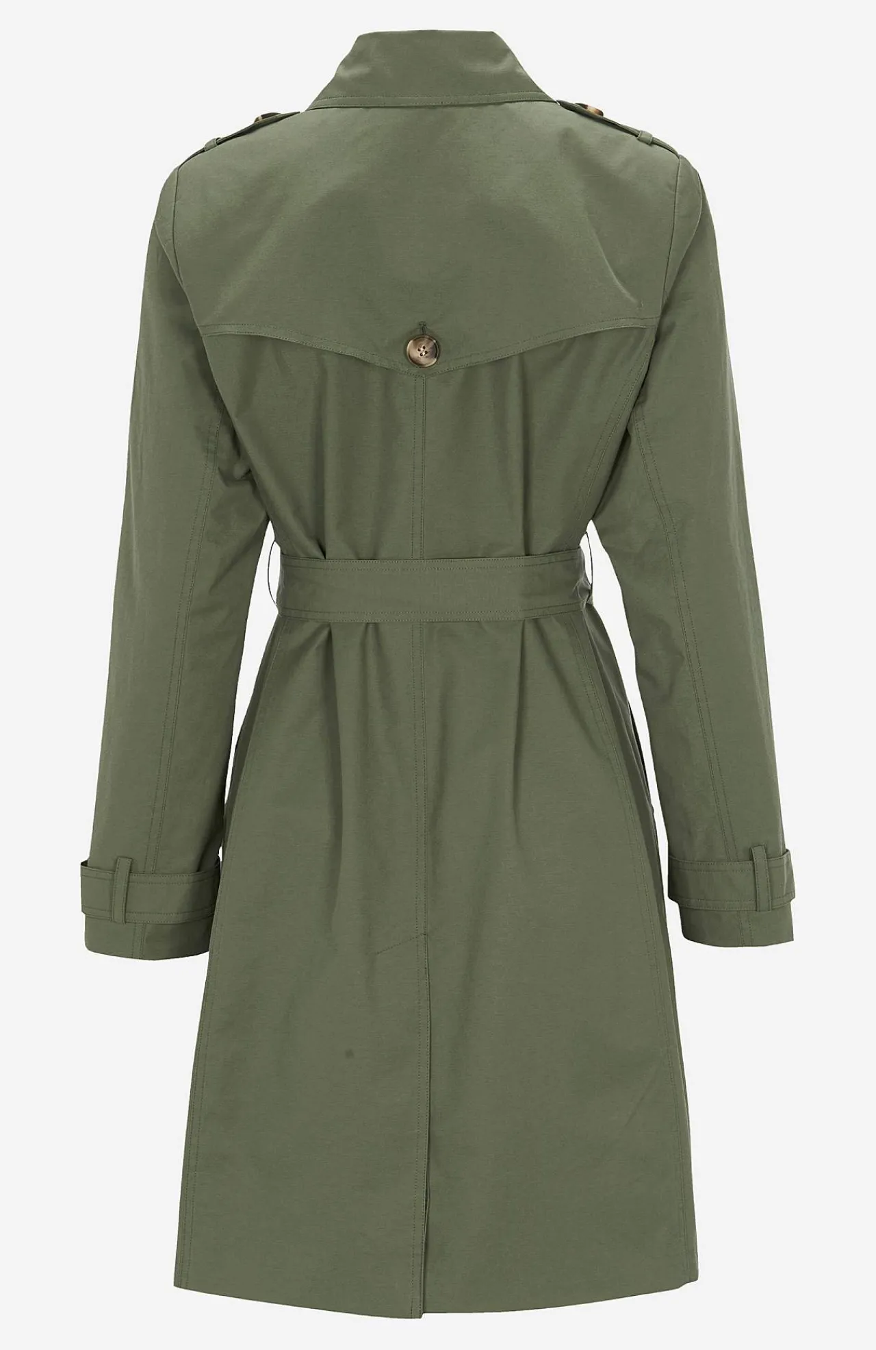 Sale Enkelknäppt trenchcoat Jackor & Kappor|Plus Size