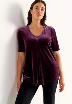 Sale Festtopp i sammet Toppar & T-Shirts|Festkläder