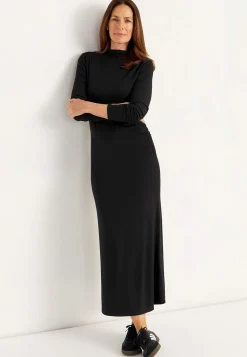 Figurnära trikåklänning Klänningar & Kjolar|Plus Size