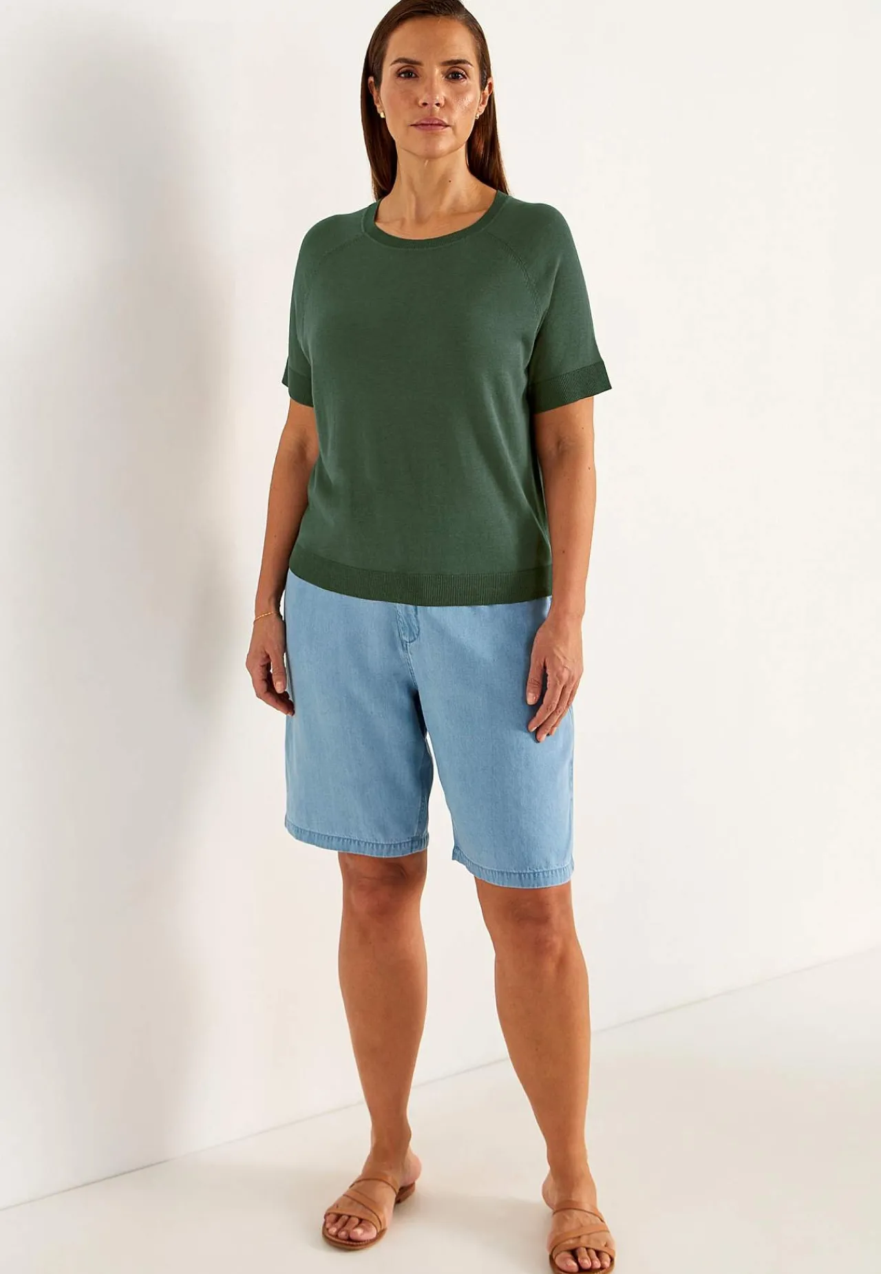 Clearance Finstickad Premium tröja Tröjor & Cardigans|Stickat