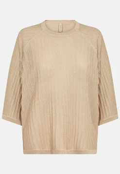 Sale Finstickad tröja med glittertrådar Tröjor & Cardigans|Stickat