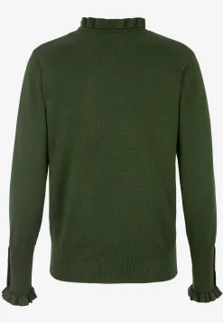 Discount Finstickad tröja med knappar Tröjor & Cardigans|Stickat