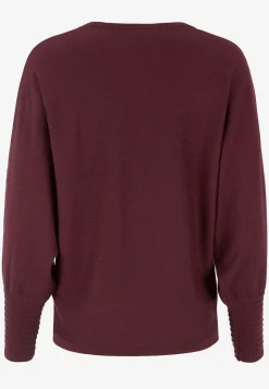 New Finstickad tröja med pingvinärmar Tröjor & Cardigans|Stickat